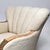 Art Deco Danish Scallop Back Oak and Sherpa Wool Armchairs, 1930s, Set of 2 For Sale - Image 10 of 13