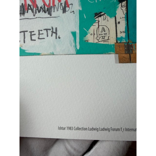 Pop Art Jean Michel Basquiat (1960-1988), Ishtar 1983, Copyright Estate of Jean Michel Basquiat, Licensed by Artestar Ny, Printed in Uk Reproduction For Sale - Image 3 of 8