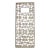 Lattice Antique Chinese Wood Screen Panel For Sale