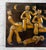 Vintage Abstract Soviet Folk "Men Playing Instruments" Copper Wall Art For Sale - Image 4 of 8