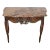 French 1720s Régence Period Walnut Console Table with Original Marble Top For Sale
