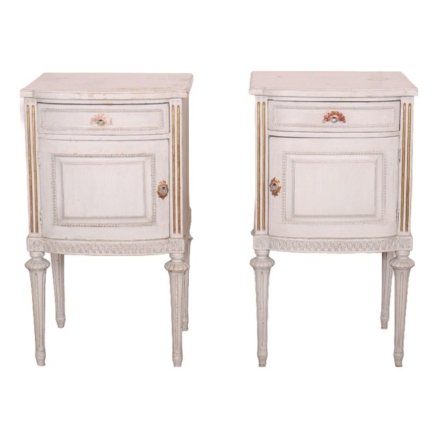 Swedish Bedside Cupboards, 1890s, Set of 2 For Sale