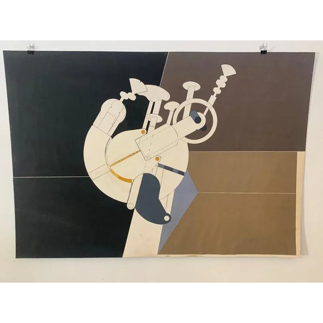 1970s Renato Volpini, Element of Space Machine, 1970s, Mixed Media For Sale - Image 5 of 9