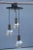 Metal Mid-Century Murano Glass Chandelier For Sale - Image 7 of 9