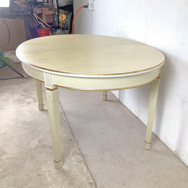 Niels Moller Mid-Century Gustavian-Style Oval Dining Table by Lysberg, Hansen & Therp For Sale - Image 4 of 12