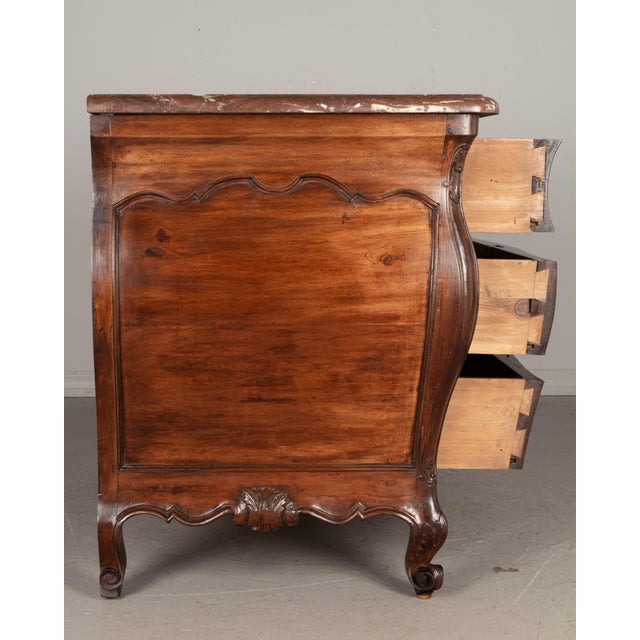 Wood 18th Century French Louis XV Bordelaise Commode For Sale - Image 7 of 13