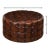 Not Yet Made - Made To Order Tufted Leather Round Ottoman For Sale - Image 5 of 6