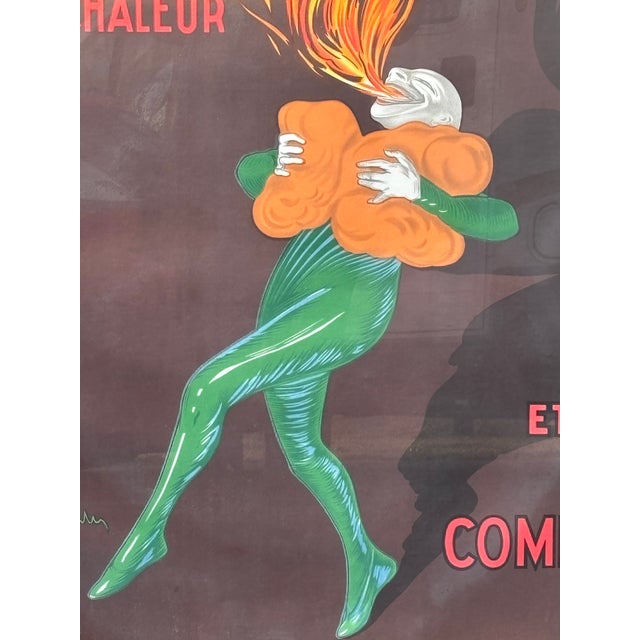 Art Deco Le Thermogene - Large Original Early 20thy C. Vintage Advertising Poster by Leonetto Cappiello - For Sale - Image 3 of 9