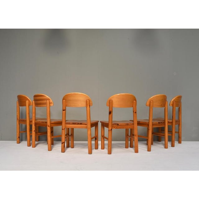 Pinewood Dining Chairs by Rainer Daumiller for Effezeta / Hirtshals, 1970, Set of 6 For Sale - Image 3 of 18