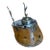 Late Victorian English Silver-Plated Mounted Horse Hoof Inkwell by Rowland Ward For Sale