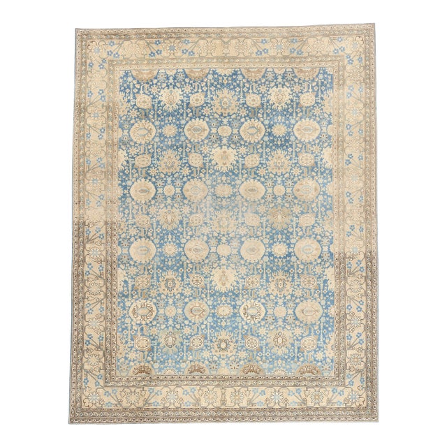 Antique Persian Tabriz Rug, 09'06 X 12'04 For Sale