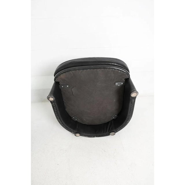 Pair Rolf Benz Modern Leather Lounge Chairs For Sale - Image 9 of 11