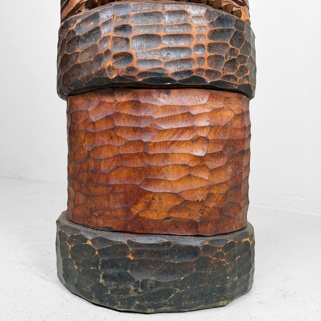 Ainu Totem Sculpture, Hokkaido, Japan, 1960s-1970s For Sale - Image 18 of 18