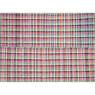 1960s Turkish Rag Kilim For Sale