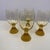 Lenox Vintage 1970s Tempo Buttercup Yellow Glasses, Set of Four For Sale - Image 11 of 12