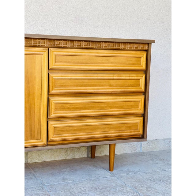 Scandinavian Walnut Sideboard, 1960s For Sale - Image 12 of 13