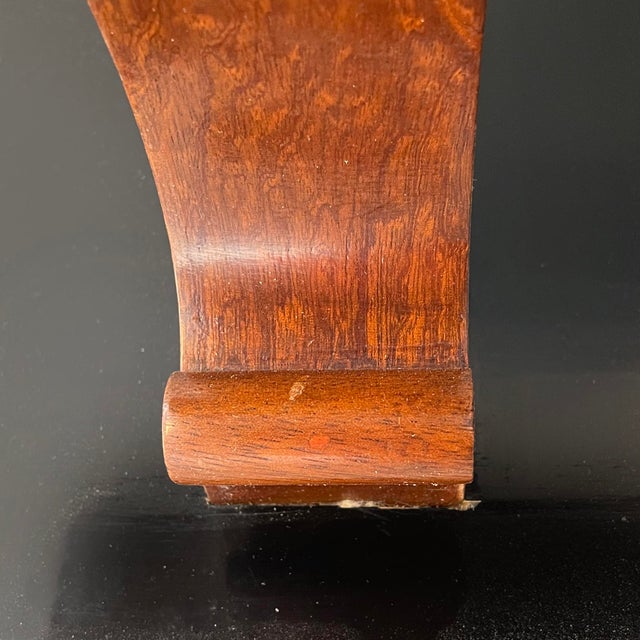 Italian Art Deco Bedside Tables in Wood, 1930s, Set of 2 For Sale - Image 13 of 15