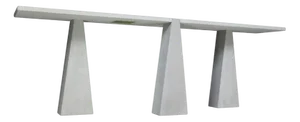 Pietra Serena Inca Console by Angelo Mangiarotti for Skipper, Italy, 1978