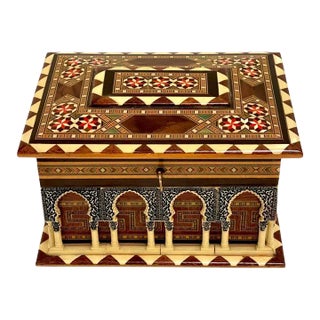 Mid 20th Century Architectural Model Box of the Alhambra Palace, With Key For Sale