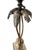 Metal 1990s Pair of Solid Brass Palm Tree Table Lamps For Sale - Image 7 of 11
