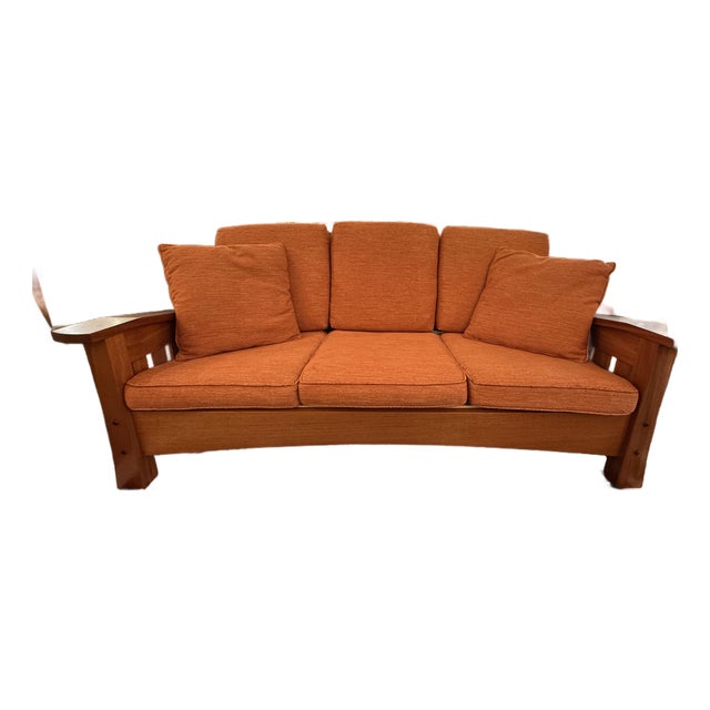 Berkeley Mills Arts & Crafts Sofa For Sale