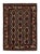 Red Rug & Kilim’s Afghani Baluch Rug in Beige With Red and Blue Geometric Patterns For Sale - Image 8 of 8