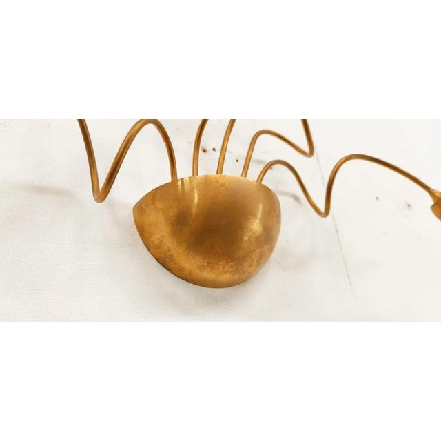 Adjustable Wall Light in Brass For Sale - Image 5 of 11