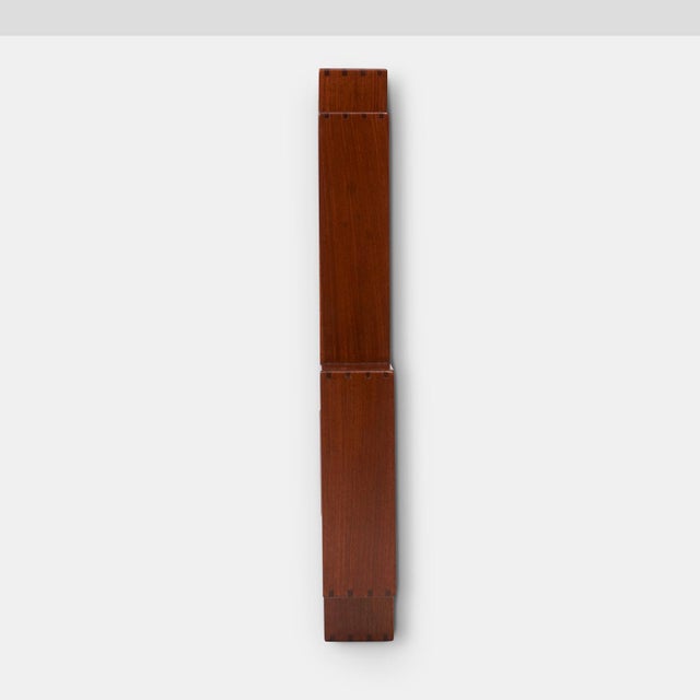 Asian Mid 20th Century Rosewood Wall Hanging Shelf For Sale - Image 3 of 8