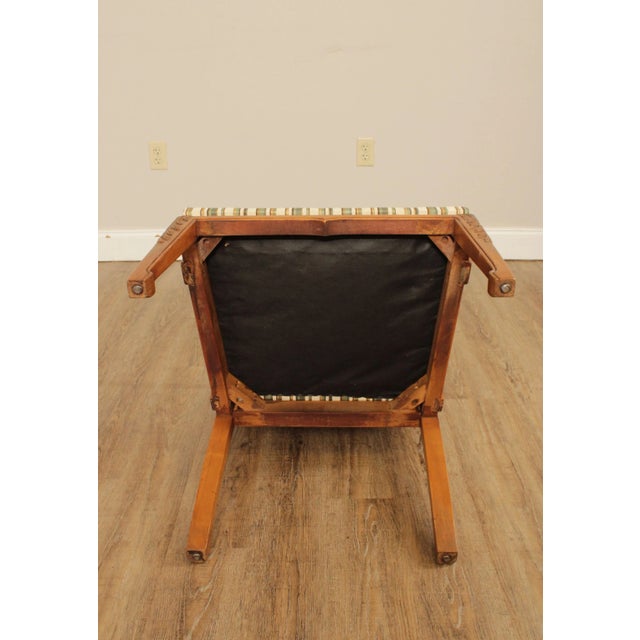 George III Style Vintage Custom Armchair For Sale - Image 10 of 13