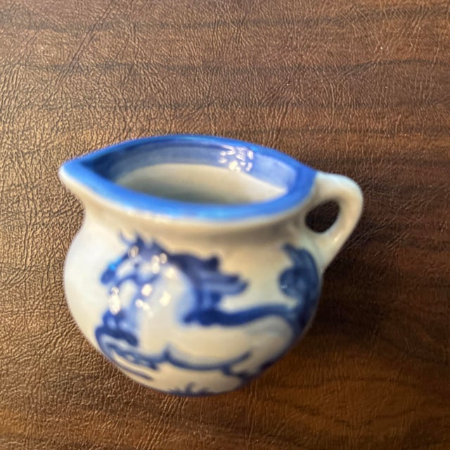 1970s. Hadley Pottery Mini Sugar & Creamer- 2 Pieces For Sale In Washington DC - Image 6 of 10