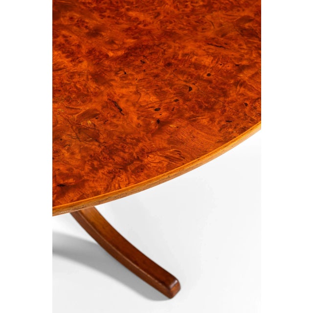 Model 1020 Dining Table by Josef Frank for Svenskt Tenn, Sweden, 1940s For Sale - Image 9 of 11