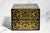 Stately Victorian Antique Ebonized Wood & Brass Boulle Inlaid Lady’s Dressing Box With Sterling Silver Crystal Bottles Home Decor For Sale - Image 15 of 18