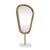 New special order item. Not vintage. This stylish Micah Large tabletop oval mirror is perfect for adding a touch of chic...