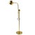 Brass Pharmacy Adjustable Floor Lamp For Sale - Image 4 of 12