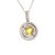 Natural Sapphire Diamond Necklace 14k Gold 1.51 TCW Certified For Sale - Image 4 of 11