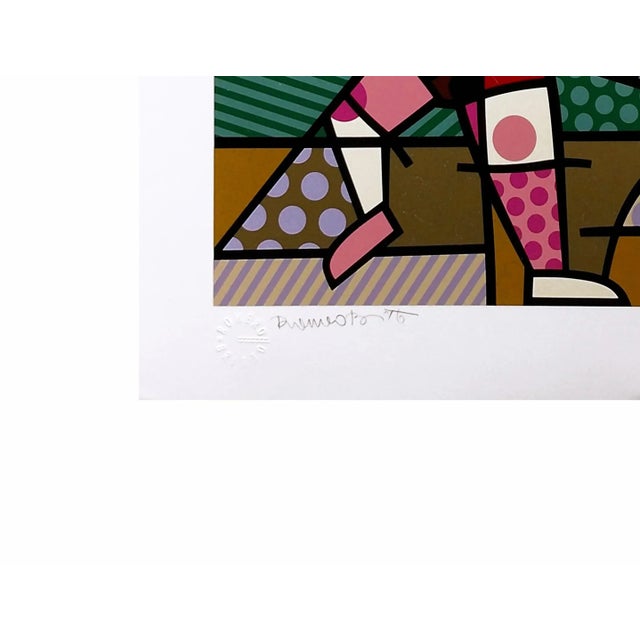 Screen print in colors on paper. Hand signed and numbered by the artist. Edition of 300. Artwork is in excellent...