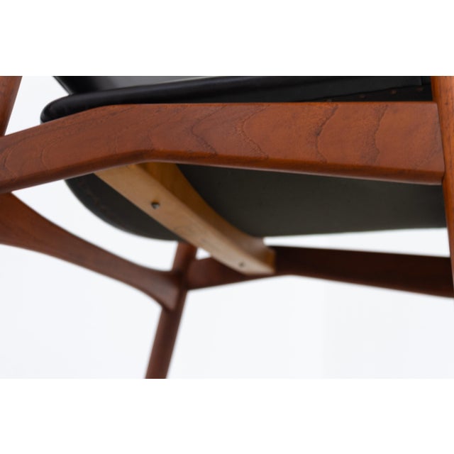 Danish Teak Captains Chair by Erik Buch for Ørum, 1960s For Sale - Image 13 of 18