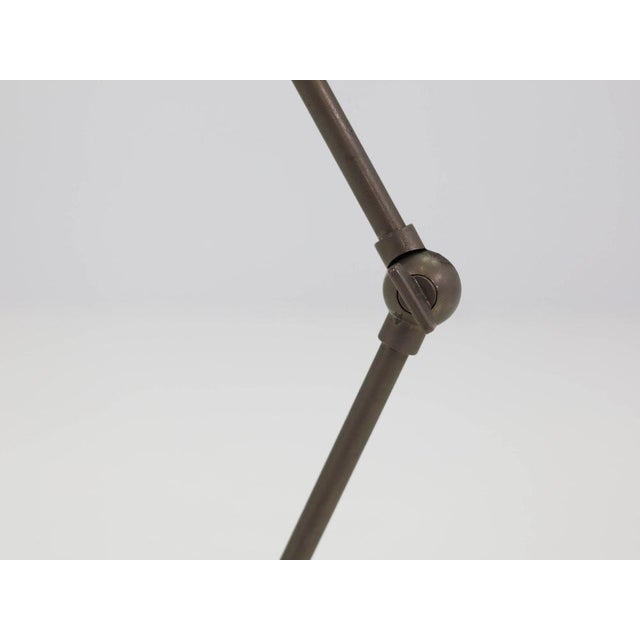 Metal Italian Adjustable Table Lamp, Italy, 1960s For Sale - Image 7 of 11