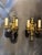 Neoclassical 1920s Caldwell Bronze Sconces Two Lights - Set of 2 For Sale - Image 3 of 6