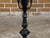Pair of English Turn of the Century Iron Andirons with Foliage and Guilloches For Sale In Atlanta - Image 6 of 11