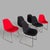 Textile Mid-Century Stackable Egg Dining Chairs, Set of 6 For Sale - Image 7 of 7