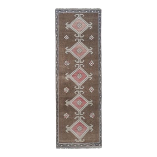 1960s Hand-Knotted Turkish Kurdish Rug For Sale
