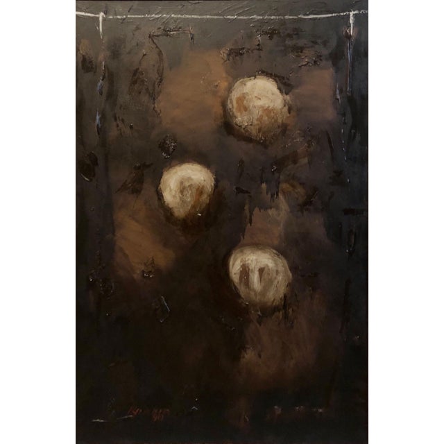 David Rankin, Australian Abstract Expressionist Oil Painting, 1990 For Sale