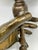 1930s French Art Deco Painted Brass Hand Sconce For Sale - Image 14 of 18