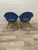 Vintage Blue Upholstery Chairs by Navratil, 1960 For Sale - Image 6 of 9