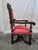 Late 19th Century Pair of Late 19th Century Renaissance Revival Oak Baronial Armchairs For Sale - Image 5 of 11