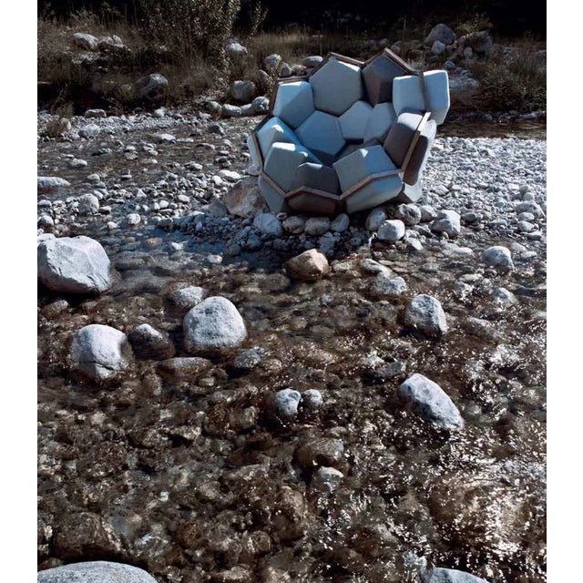 Quartz Armchair by CTRL ZAK & Davide Barzaghi for Biosofa For Sale - Image 14 of 17