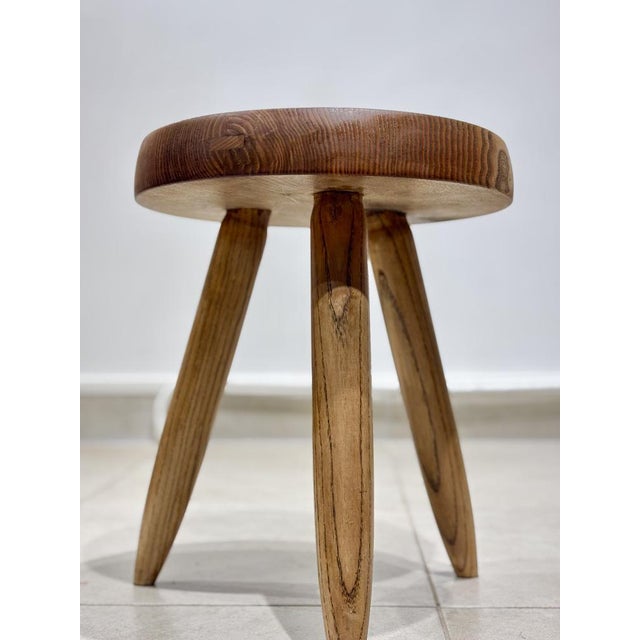 High Berger Stool by Charlotte Perriand for Steph Simon, 1960, in Flawless conditions. Designed 1960 to 1969 I have...