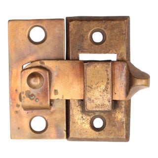Vintage Brass Window Shutter Latch For Sale