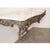 White Italian 19th Century Rococo Painted & Marble Console For Sale - Image 8 of 11
